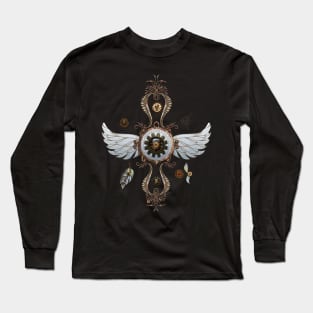 Wonderful noble steampunk design Long Sleeve T-Shirt